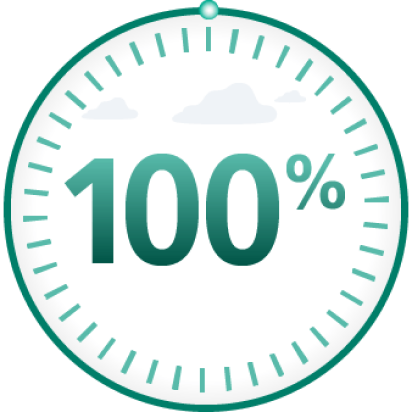 100% icon