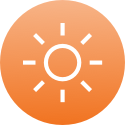 Sun icon