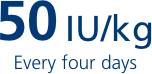 Esperoct® infusion dosing in adults and adolescents Esperoct® infusion dosing in adults and adolescents