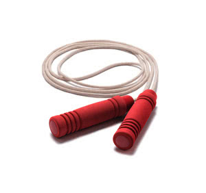 Rolled up jump rope Rolled up jump rope