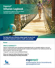Esperoct<sup>®</sup> Infusion Logbook