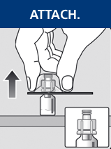 Esperoct® basic reconstitution in 3 steps Esperoct® basic reconstitution in 3 steps
