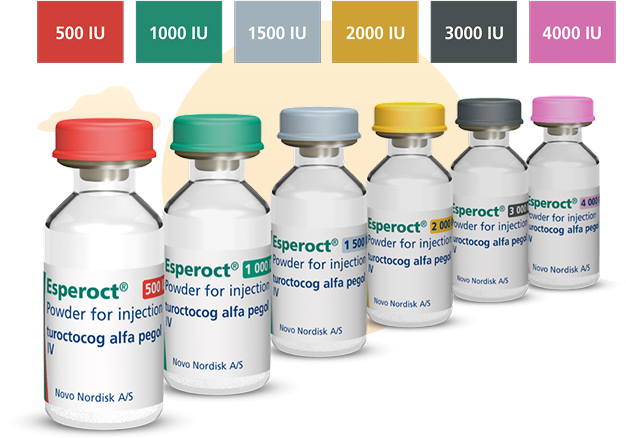 Esperoct® vial streaths