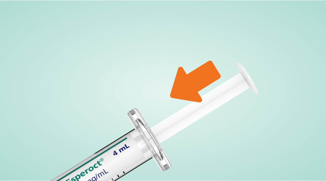 Medication being mixed
