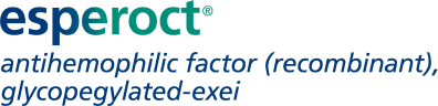 Esperoct® [antihemophilic factor (recombinant), glycopegylated-exei] logo